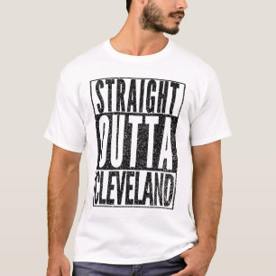 T-shirt Juste En Dehors De Cleveland Ohio Amusante Nouveau