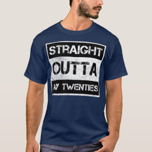 T-shirt Juste En Dehors De Mes Années 20 Vintage Souv Dist