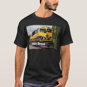 T-shirt Juste fou : Locomotive de l'Alaska, Etats-Unis