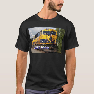 T-shirt Juste fou : Locomotive de l'Alaska, Etats-Unis