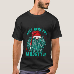 T-shirt JUSTE ICI POUR HARDSTYLE Santa Claus Christmas Tec