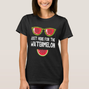 T-shirt Juste Ici Pour La Pâque Melon Hommes Femmes Summe