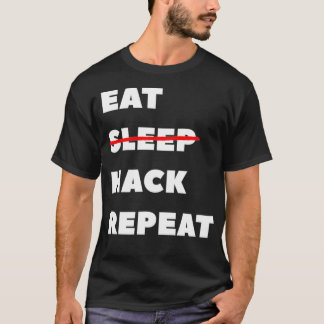 T-shirt Juste Ici Pour Le Hacking Coding Swag Hackathon