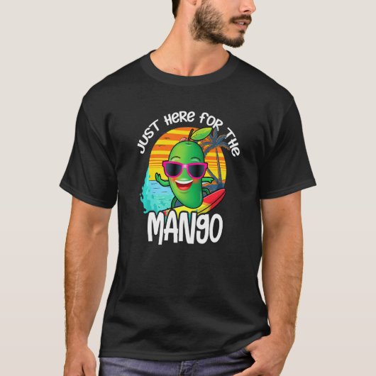 T-shirt Juste Ici Pour Le Mango Fruit Summer Mango (Devant)