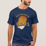 T-shirt Juste ici pour les Latkes Modern Hanoukka Funny<br><div class="desc">Célébrez les Hanoukka avec fierté et humour tout en se réunissant avec toute la famille. Ce design graphique de festival fait un cadeau parfait pour les vacances. Que ce soit pour votre voisin, famille, mari, oncle ou petit ami</div>