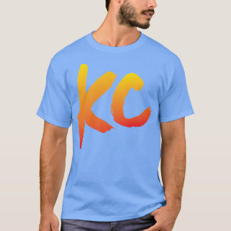 T-shirt Juste KC rouge fondu
