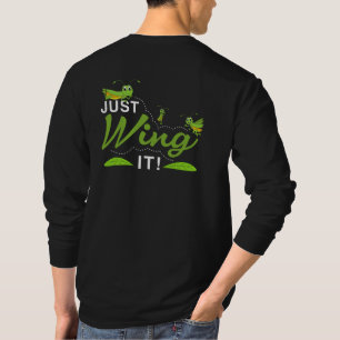 T-shirt Juste l'aimer - Grasshopper Continuer à essayer Ci