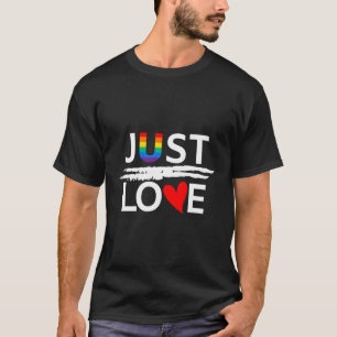 T-shirt Juste l'amour