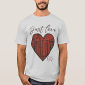 T-shirt Juste l'amour (Devant)