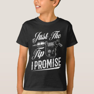 T-shirt Juste Le Conseil Je Promets Drôle Tatouage Artiste
