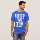 T-shirt Juste Le Tip Dart Pin Drôle Drôle Tirage Darts Hom (Devant entier)