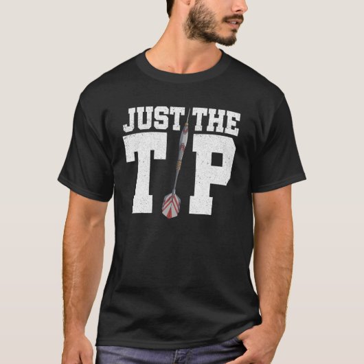 T-shirt Juste Le Tip Dart Player Dartb (Devant)