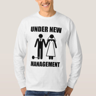 T-shirt Juste marié, sous la nouvelle gestion