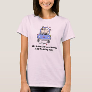 T-shirt Juste Marié Spaghetti Tank personnalisable