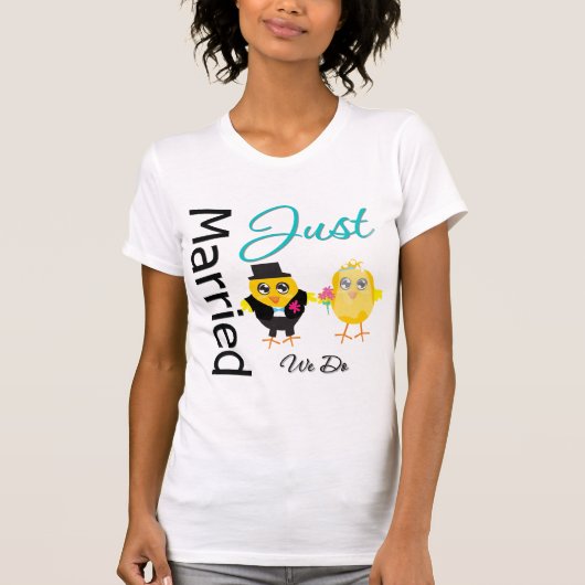 T-shirt Juste ménages mariés - nous faisons (Devant)