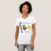 T-shirt Juste ménages mariés - nous faisons (Devant entier)