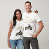 T-shirt Juste monter et s'amuser (Unisexe)