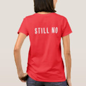 T-shirt Juste non (Dos)