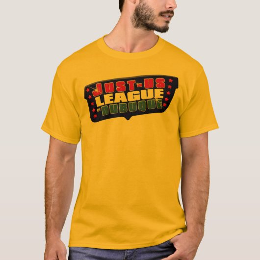 T-shirt Juste-nous logo de ligue (Devant)