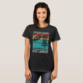 T-shirt Juste parce que vous savez - Disk Golf (Devant entier)