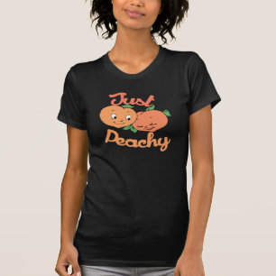 T-shirt Juste Peachy