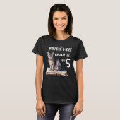 T-shirt Juste Plus De Conception De Chapitre (Devant entier)