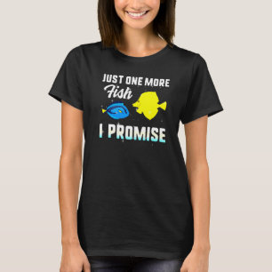 T-shirt Juste plus de poissons Promesse de poisson Garder