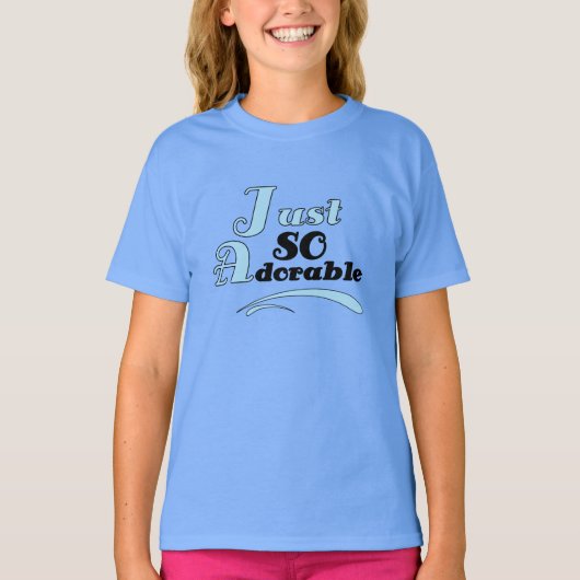 T-shirt Juste si adorable (Devant)
