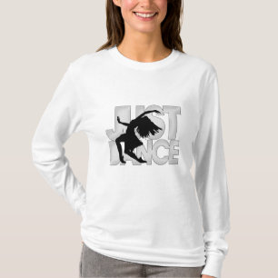 T-shirt Juste silhouette de danse