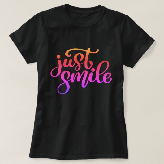 T-shirt Juste Sourire (Design devant)