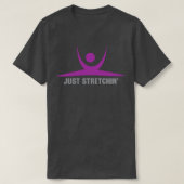T-shirt Juste Stretchin Abstrait Stretch Pose 2 (Design devant)
