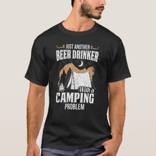 T-shirt Juste Un Autre Buveur De Bières Avec Un Problème D
