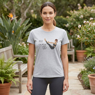 T-shirt Juste un autre cent Pilates Workout Tee