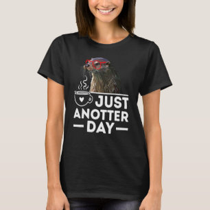 T-shirt Juste un autre jour Blague de loutre animal marin