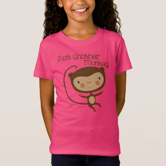 T-Shirt Juste un autre singe (Devant)