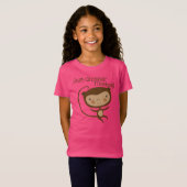 T-Shirt Juste un autre singe (Devant entier)