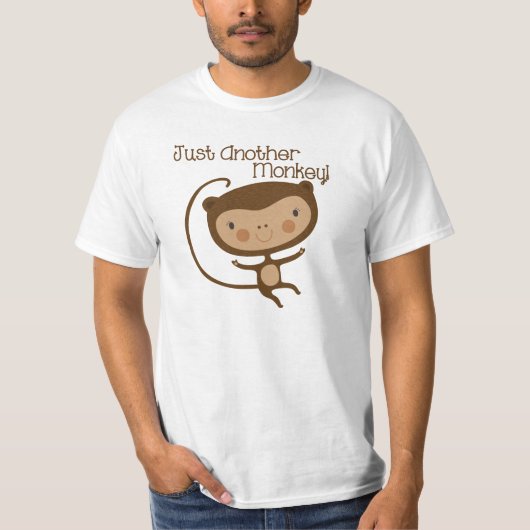 T-shirt Juste un autre singe (Devant)