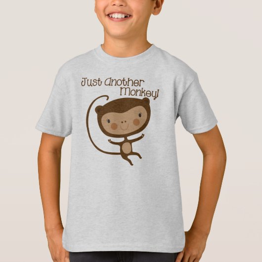 T-shirt Juste un autre singe (Devant)