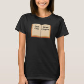 T-shirt Juste un chapitre de plus (Devant)