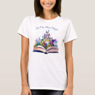 T-shirt Juste un chapitre de plus - Amoureux des livres 