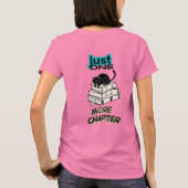 T-shirt Juste un chapitre de plus Chat (Dos)