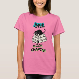 T-shirt Juste un chapitre de plus Chat
