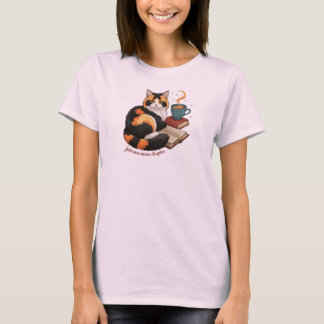 T-Shirt "Juste un chapitre de plus" chat personnal