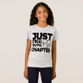 T-Shirt Juste Un Chapitre De Plus Funny Bookworm Cote Read (Devant entier)