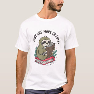 T-shirt Juste un chapitre de plus Livre Cute Sloth Bookwor