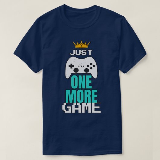 T-shirt Juste Un De Plus Game Console Jeu Amusant (Design devant)