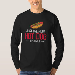 T-shirt Juste Un De Plus Hotdog Hot Chien Saucisse Wiener