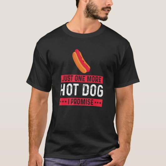 T-shirt Juste Un De Plus Hotdog Hot Chien Saucisse Wiener  (Devant)