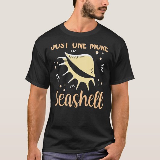 T-shirt Juste Un De Plus Seashell Beach Seashells Collecte (Devant)