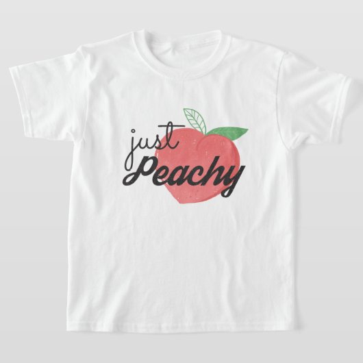 T-shirt Juste Un Été À Peachy (Poser)